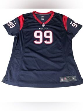 Nike Women Houston Texans JJ Watt Home Jersey Sz‎ Large